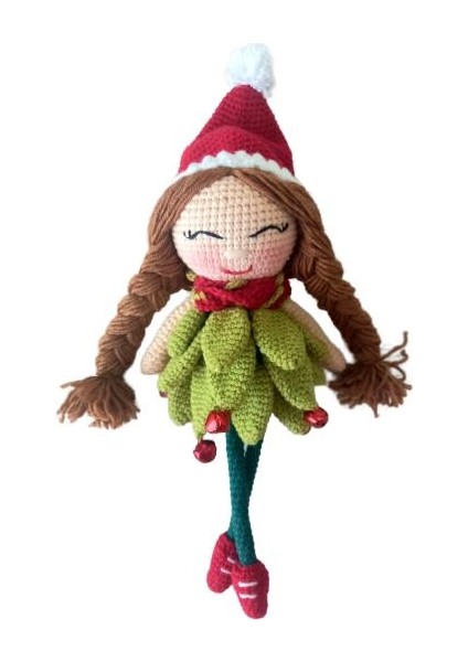 Yılbaşı Özel Bebeği Amigurumi Organik Oyuncak