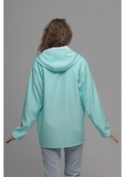 Oversize Su Geçirmez Içi Astarlı Yağmurluk Rüzgarlık