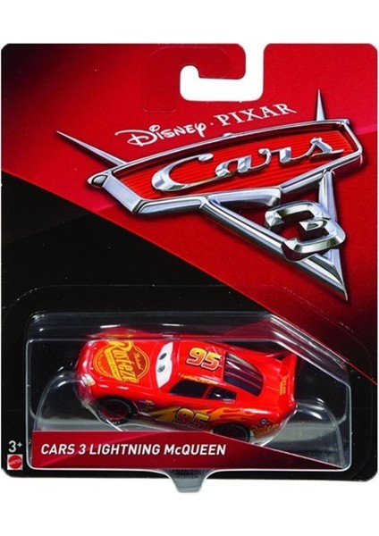 Alithestereo Cars 3 Tekli Karakter Araçları Mc Queen - DXV29-DXV32 (Lisinya) Alithestereo