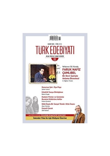 601. Sayı Kasım 2023