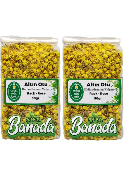 Karadeniz Yaylaların Dan Katkısız ve Doğal Altın Otu Çayı Seti 100GR
