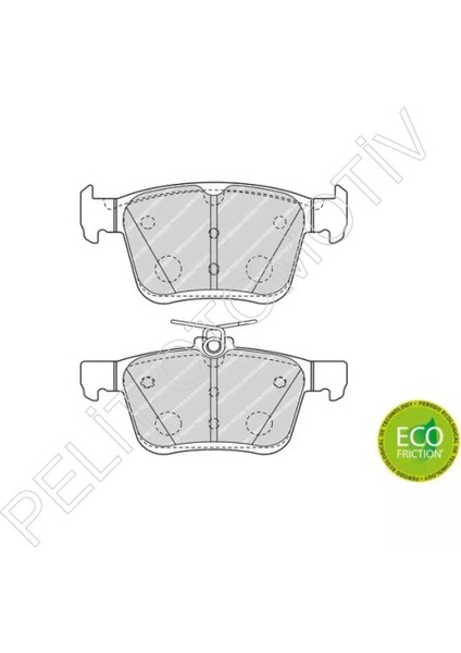 Audi A3 Arka Balata Ferado 5Q0698451AD 2013-2020 fırsatları