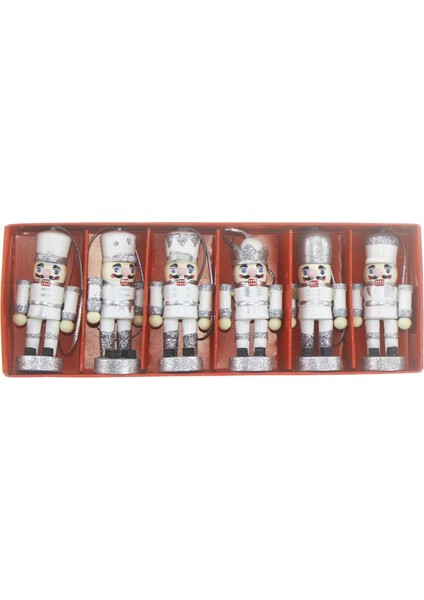 6 Adet 6cm Kurşun Asker Gümüş modelleri