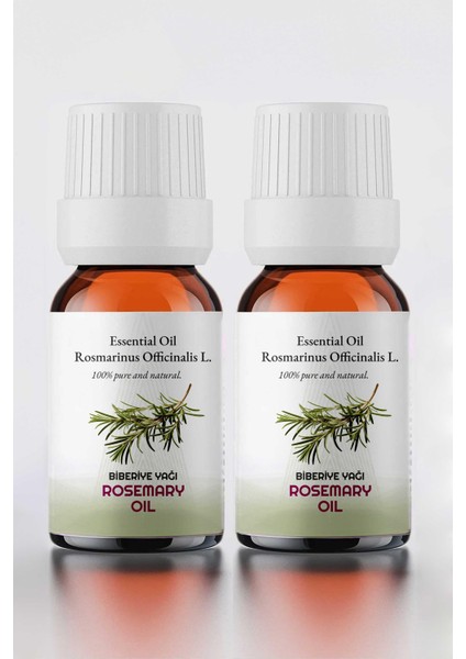 2 Adet %100 Doğal Biberiye Yağı - Saf Biberiye Uçucu Yağı 10 ml fiyatları