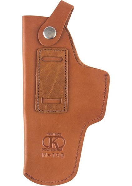 Glock Deri Tabanca Iç Kılıfı Yumuşak Deri Taba