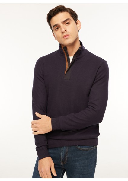 Bato Yaka Düz Lacivert Erkek Sweatshırt FC3WM-SWT325 fiyatları