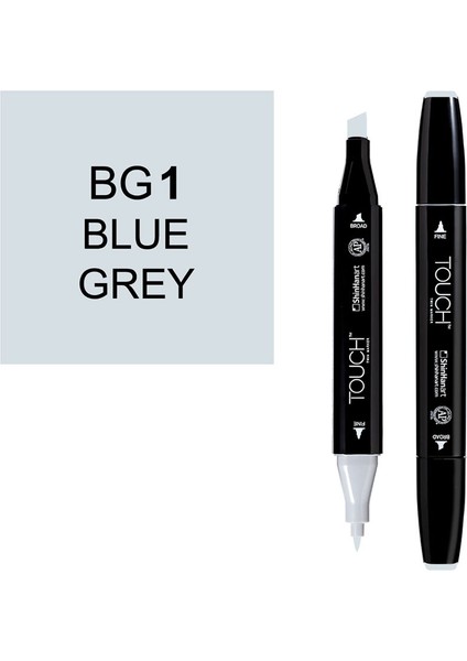 Marker Bg 1 Blue Grey