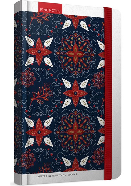 Fine Notes Iplik Dikişli Sert Kapak 13X21 120 Yaprak Çizgili Defter 6555