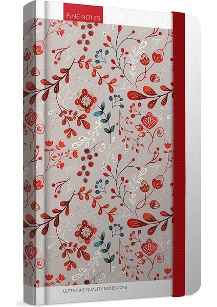 Fine Notes Iplik Dikişli Sert Kapak 13X21 120 Yaprak Çizgili Defter 6555