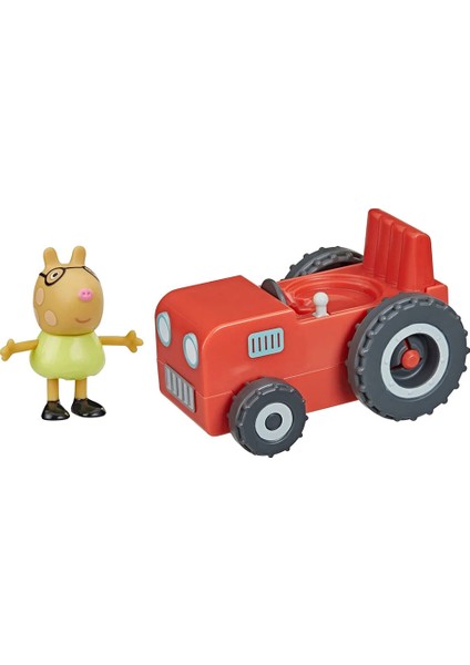 Peppa Pig Tekli Figür ve Araç Tractor F2185-F4391