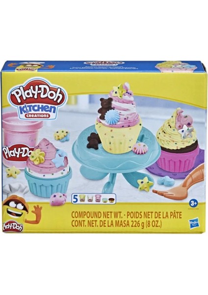 Eğlenceli Mutfağım Oyun Seti Confetti Cupcakes E7253-F2929