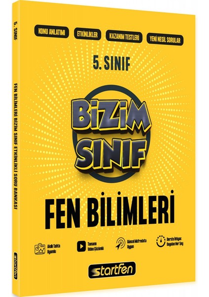 5. Sınıf Fen Bilimleri Bizim Sınıf Soru Bankası