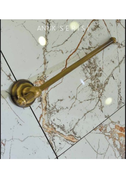 Mat Gold Havluluk Antik Gold Banyo Havluluk Vintage Tasarım Askılık