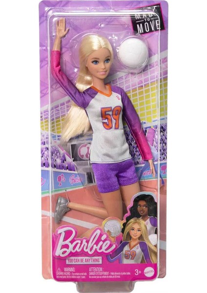 Articulated Sports Doll Volleyball HKT71-HKT72