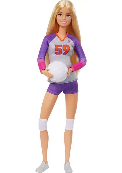 Articulated Sports Doll Volleyball HKT71-HKT72