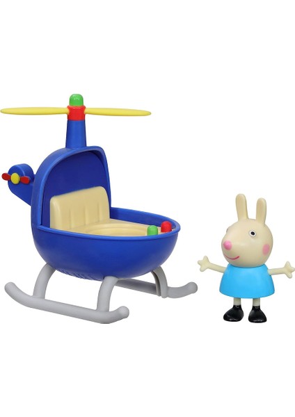 Peppa Pig Tekli Figür ve Araç Helicopter F2185-F2742