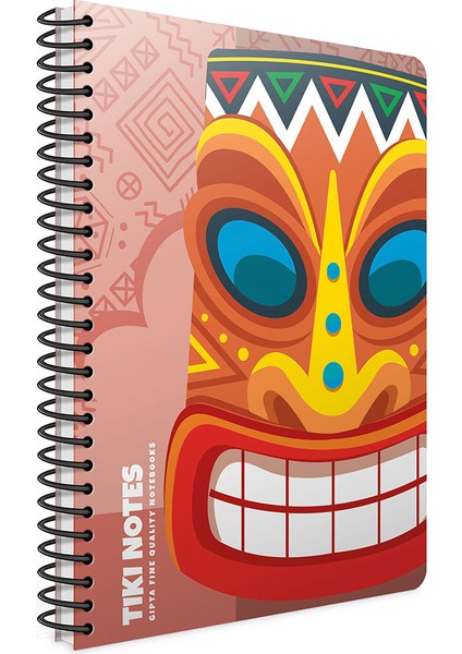 Tiki Notes Spiralli Karton Kapak A4 100 Yaprak Çizgili Defter 6224 modelleri