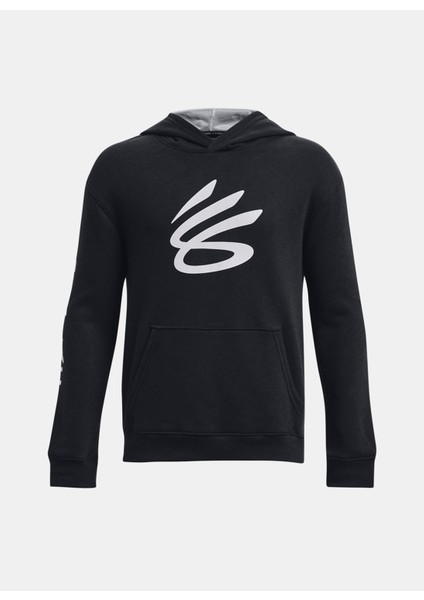 Siyah Erkek Çocuk Sweatshirt 1380333-001 Curry Boys Splash Hoodi