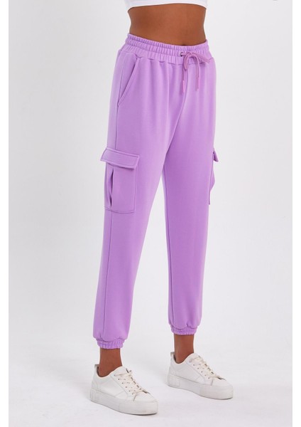 Kargo Cepli Jogger Eşofman Altı (B23-0032)