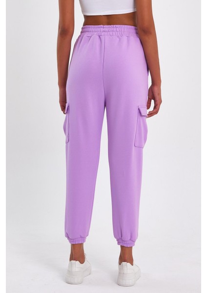 Kargo Cepli Jogger Eşofman Altı (B23-0032)