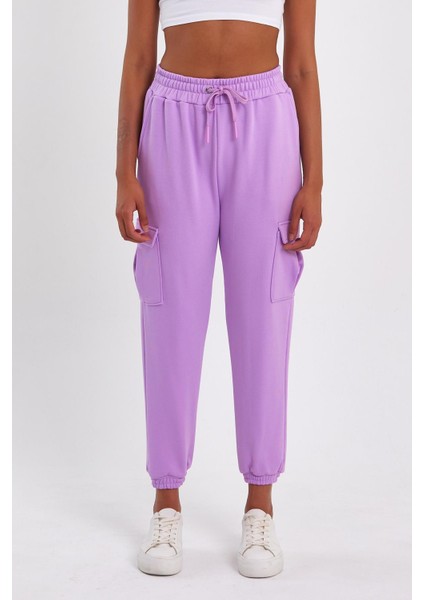 Kargo Cepli Jogger Eşofman Altı (B23-0032)