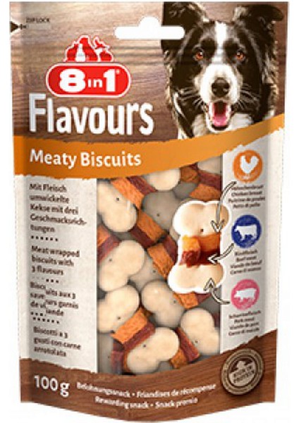 Flavours Meaty Biscuits 100GR