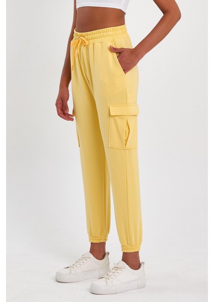 Kargo Cepli Jogger Eşofman Altı (B23-0032)
