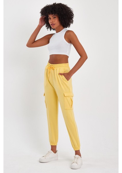 Kargo Cepli Jogger Eşofman Altı (B23-0032)