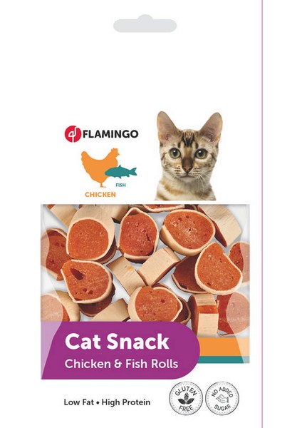 Hapki Cat Sushi Fish& Chik. 50