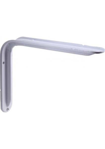Raf Altı L Ayak Beyaz L Raf Ayağı 10 x 12 Ölçü: 290 x 230 mm ( 2 Adet )