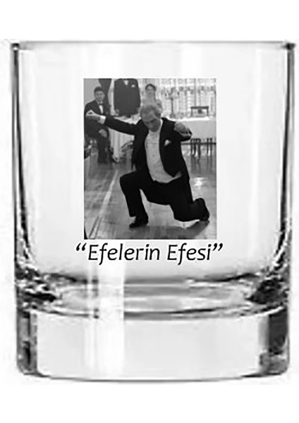Blackbonds Atatürk Baskılı Efelerin Efesi Viski Bardağı