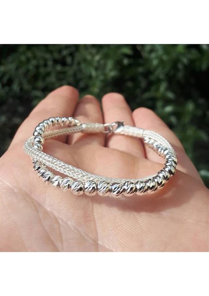 Kadın Gümüş Kazaziye Dorica Bileklik indirimleri
