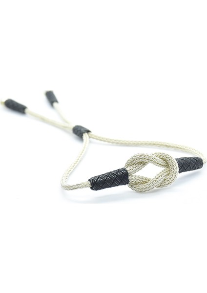 Erkek Gümüş Gemici Düğümü Bileklik