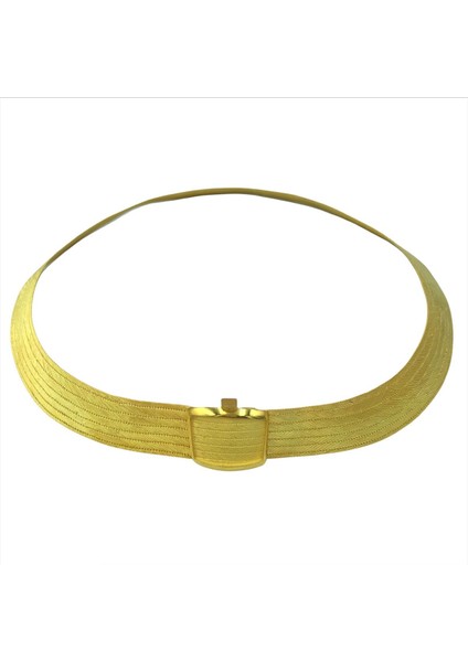 Kadın Gümüş 7 Sıra Hasır Gerdanlık modelleri