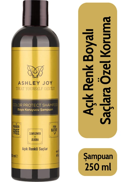 Ashley Joy Açık Renk Boyalı Saçlar İçin Şampuan 250 ml