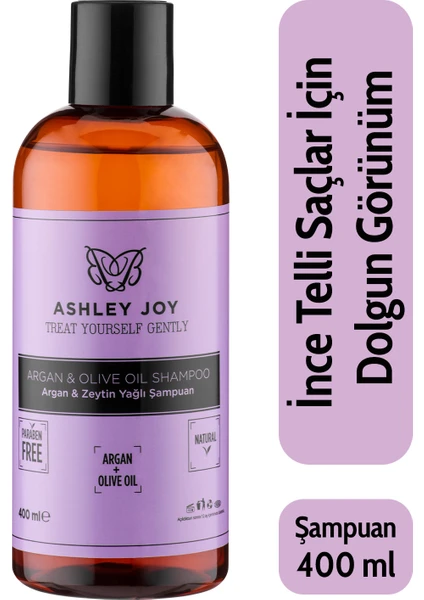 Ashley Joy Argan & Zeytinyağlı Şampuan 400 ml