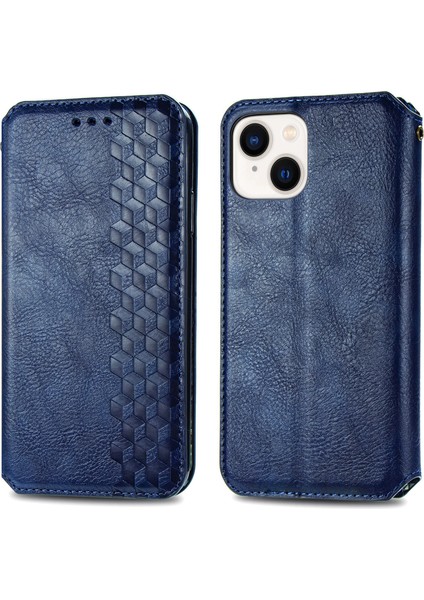 iPhone 14 Kart Tutuculu Cüzdan Pu Deri Çevirme Çubuğu Telefon Kılıfı (Yurt Dışından)