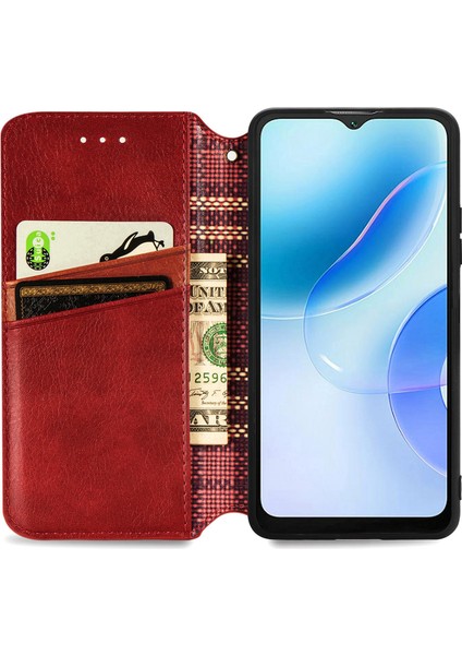 Blackview A53 Kart Tutuculu Cüzdan Pu Deri Çevirme Çubuğu Telefon Kılıfı (Yurt Dışından) modelleri