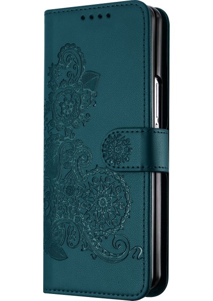 Samsung Galaxy Z Fold 3 Flip Deri Manyetik Koruyucu Cüzdan Bilek Kayışı Telefon Kılıfı (Yurt Dışından) fiyatları