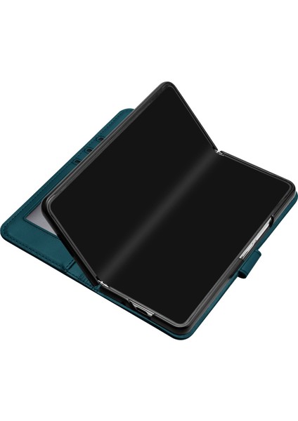 Samsung Galaxy Z Fold 3 Flip Deri Manyetik Koruyucu Cüzdan Bilek Kayışı Telefon Kılıfı (Yurt Dışından) fırsatları