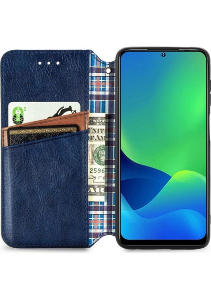 Yihang Boutique Ulefone Note 13P Kart Tutuculu Cüzdan Pu Deri Çevirme Çubuğu Telefon Kılıfı (Yurt Dışından)