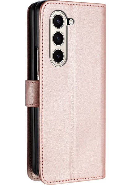 Samsung Galaxy Z Fold 5 Flip Deri Manyetik Koruyucu Cüzdan Bilek Kayışı Telefon Kılıfı (Yurt Dışından) indirimleri