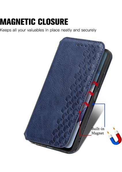 Motorola Moto G53 5g Kart Tutuculu Cüzdan Pu Deri Çevirme Çubuğu Telefon Kılıfı (Yurt Dışından) indirimleri