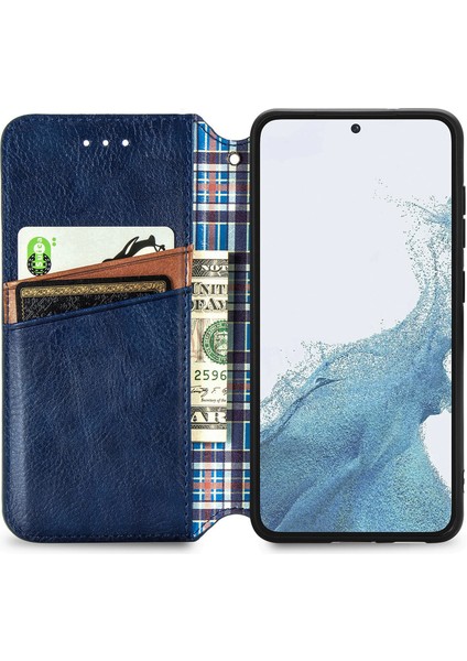 Samsung Galaxy S23 Kart Tutuculu Cüzdan Pu Deri Çevirme Çubuğu Telefon Kılıfı (Yurt Dışından) modelleri