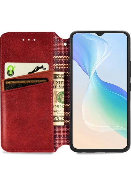 Blackview C30/C30 Pro Kart Tutuculu Cüzdan Pu Deri Çevirme Çubuğu Telefon Kılıfı (Yurt Dışından) modelleri