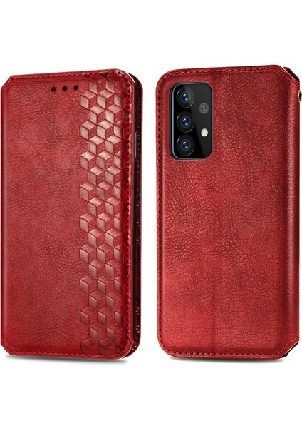 Samsung Galaxy A72 Kart Tutuculu Cüzdan Pu Deri Çevirme Çubuğu Telefon Kılıfı (Yurt Dışından) fiyatları