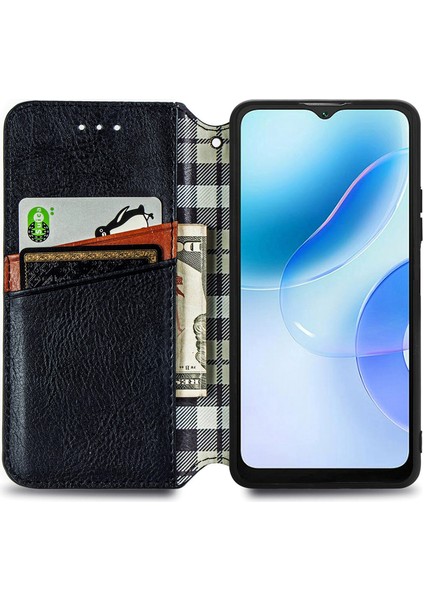 Blackview A53 Kart Tutuculu Cüzdan Pu Deri Çevirme Çubuğu Telefon Kılıfı (Yurt Dışından) modelleri