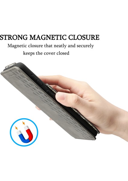 Samsung Galaxy S22 Plus Kart Tutuculu Cüzdan Pu Deri Çevirme Çubuğu Telefon Kılıfı (Yurt Dışından) fırsatları