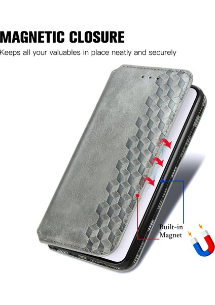 Samsung Galaxy S22 Plus Kart Tutuculu Cüzdan Pu Deri Çevirme Çubuğu Telefon Kılıfı (Yurt Dışından) indirimleri