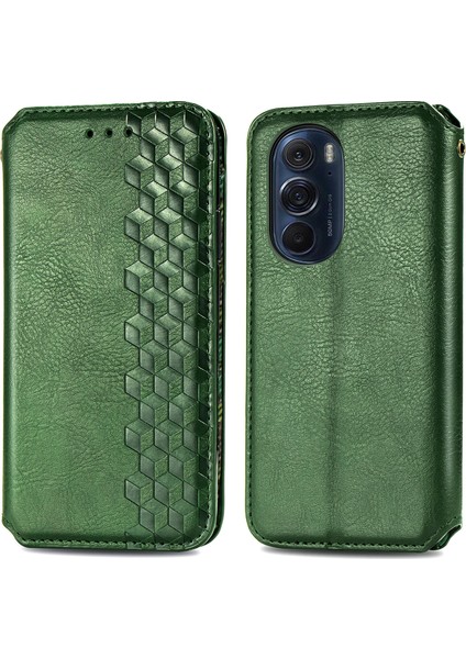Motorola Moto Edge X30 Kart Tutuculu Cüzdan Pu Deri Çevirme Çubuğu Telefon Kılıfı (Yurt Dışından) fiyatları